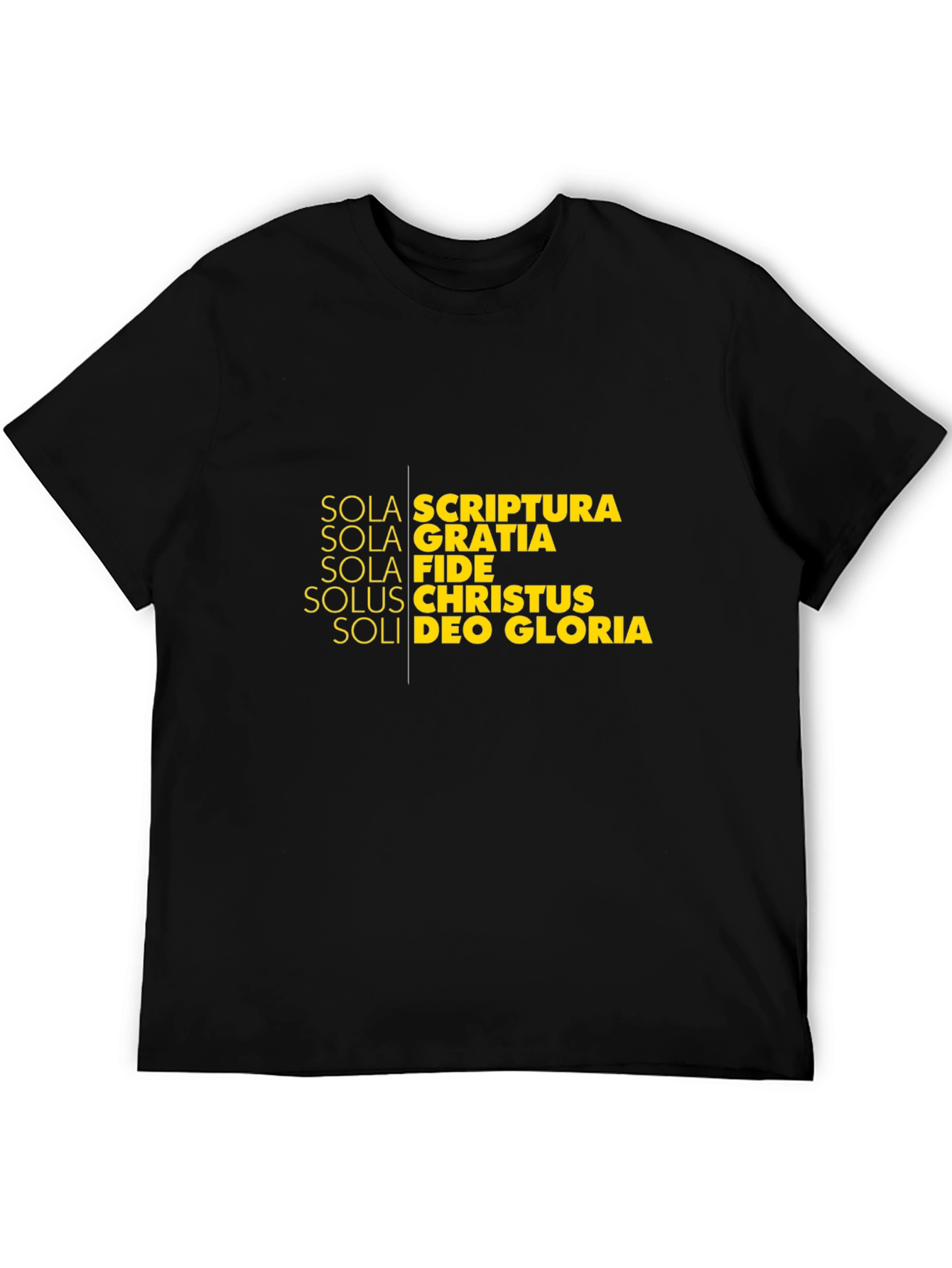 Sola Scriptura Christian T-Shirt
