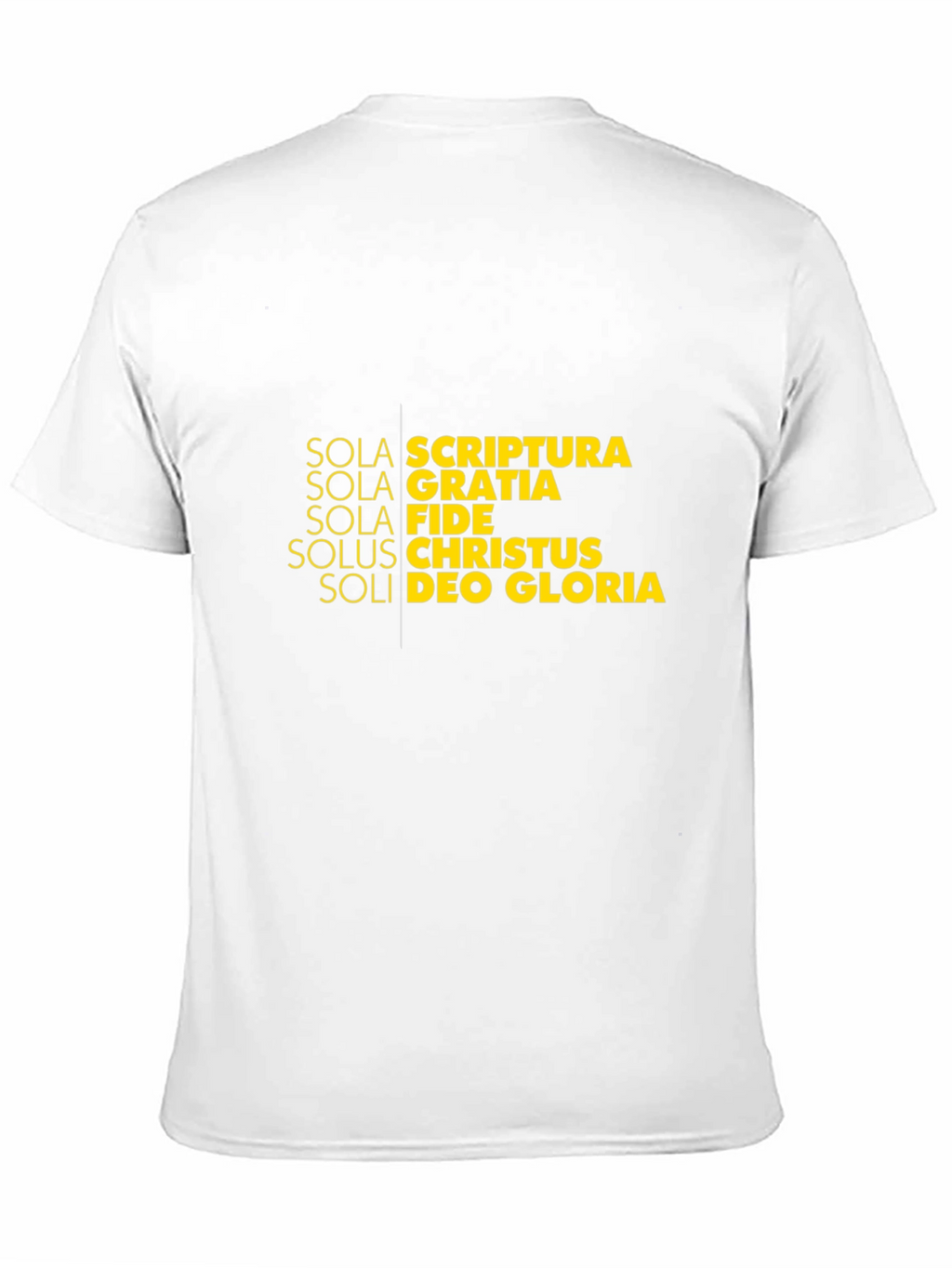 Sola Scriptura Christian T-Shirt