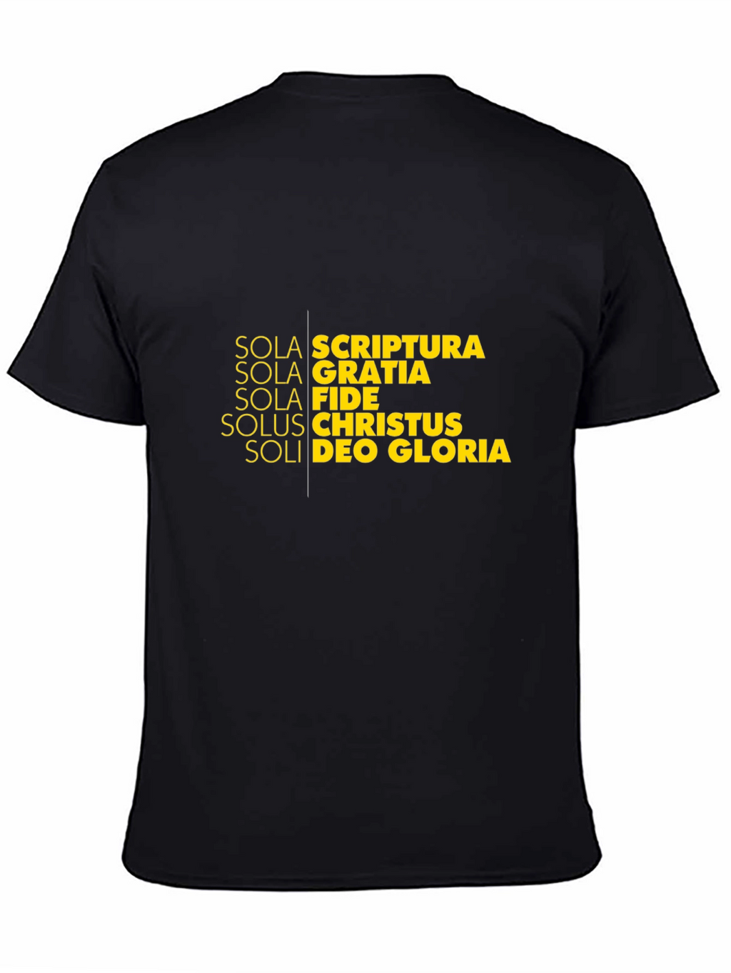 Sola Scriptura Christian T-Shirt