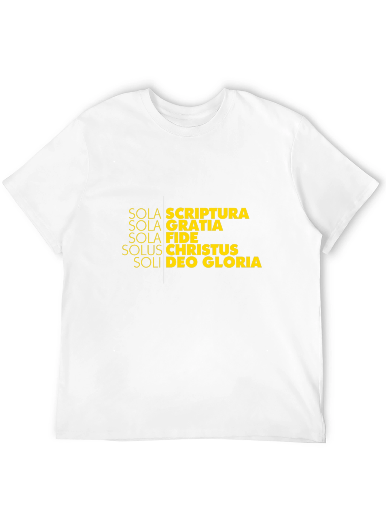 Sola Scriptura Christian T-Shirt