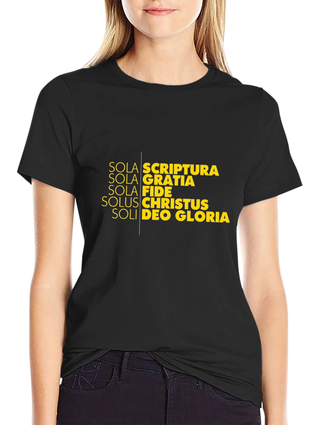 Sola Scriptura Christian T-Shirt