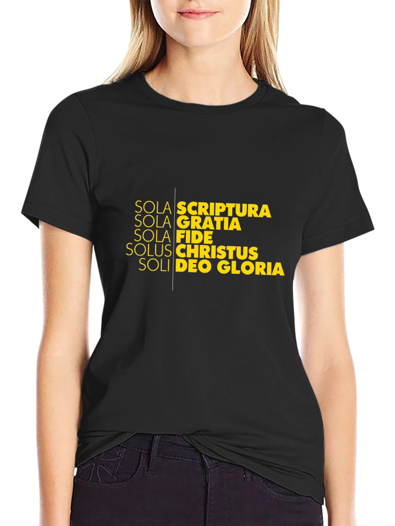 Sola Scriptura Christian T-Shirt