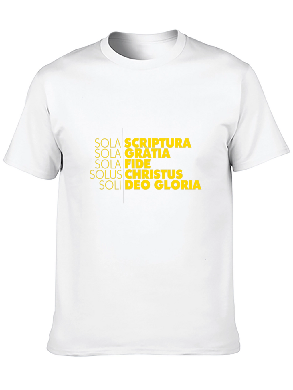 Sola Scriptura Christian T-Shirt