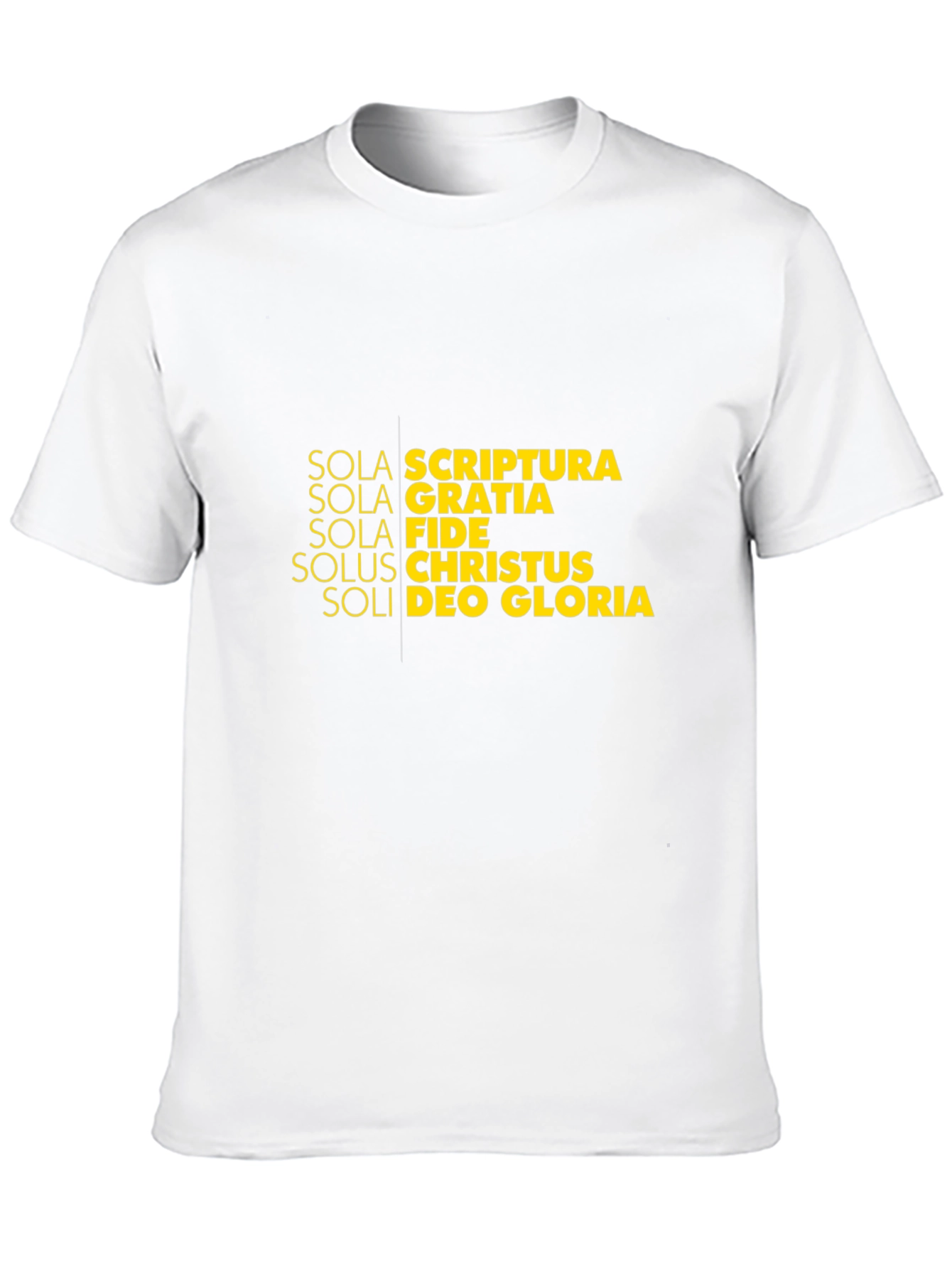 Sola Scriptura Christian T-Shirt