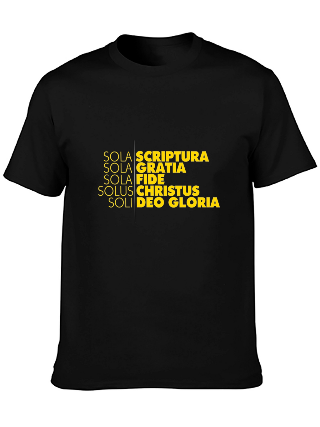 Sola Scriptura Christian T-Shirt