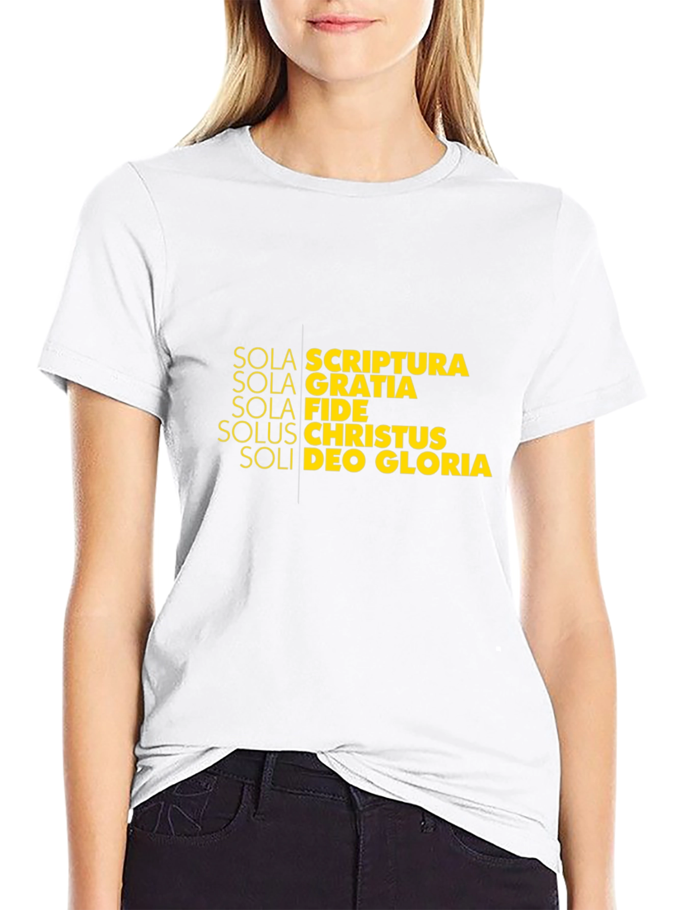 Sola Scriptura Christian T-Shirt