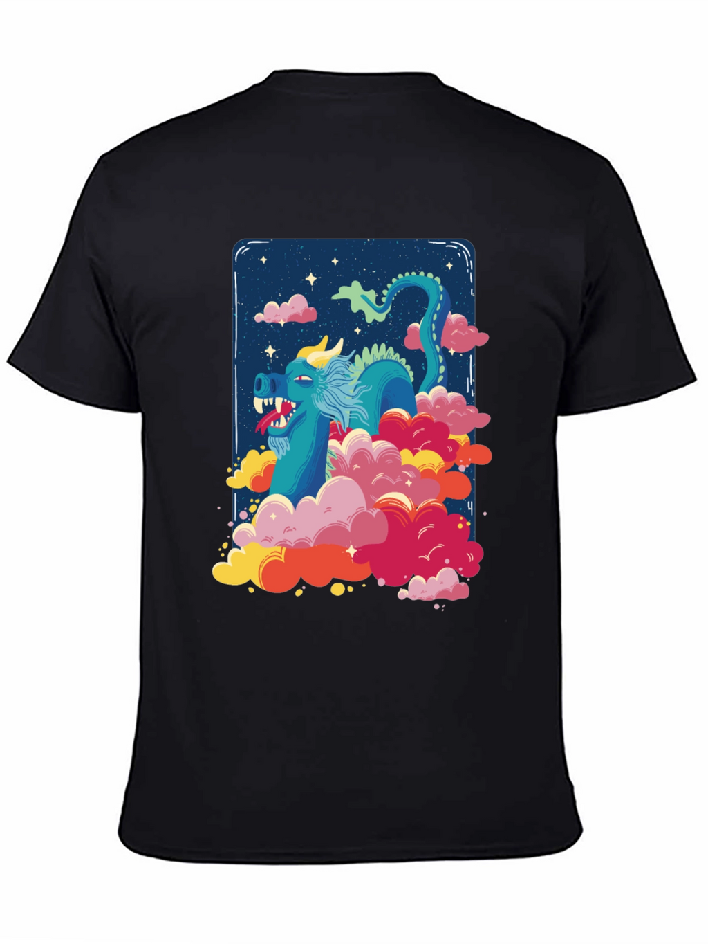 Dragon in the Clouds Graphic Tee