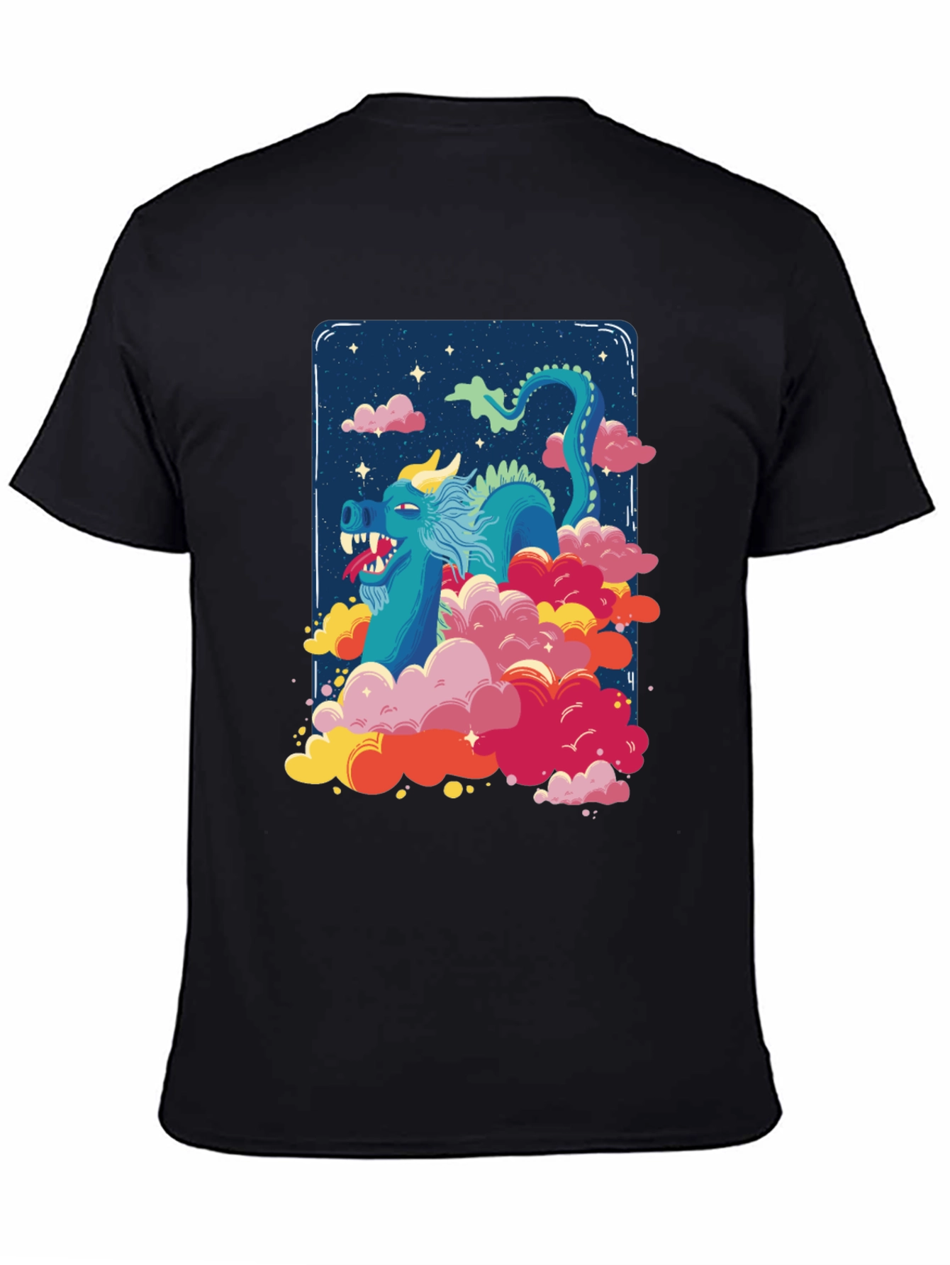 Dragon in the Clouds Graphic Tee