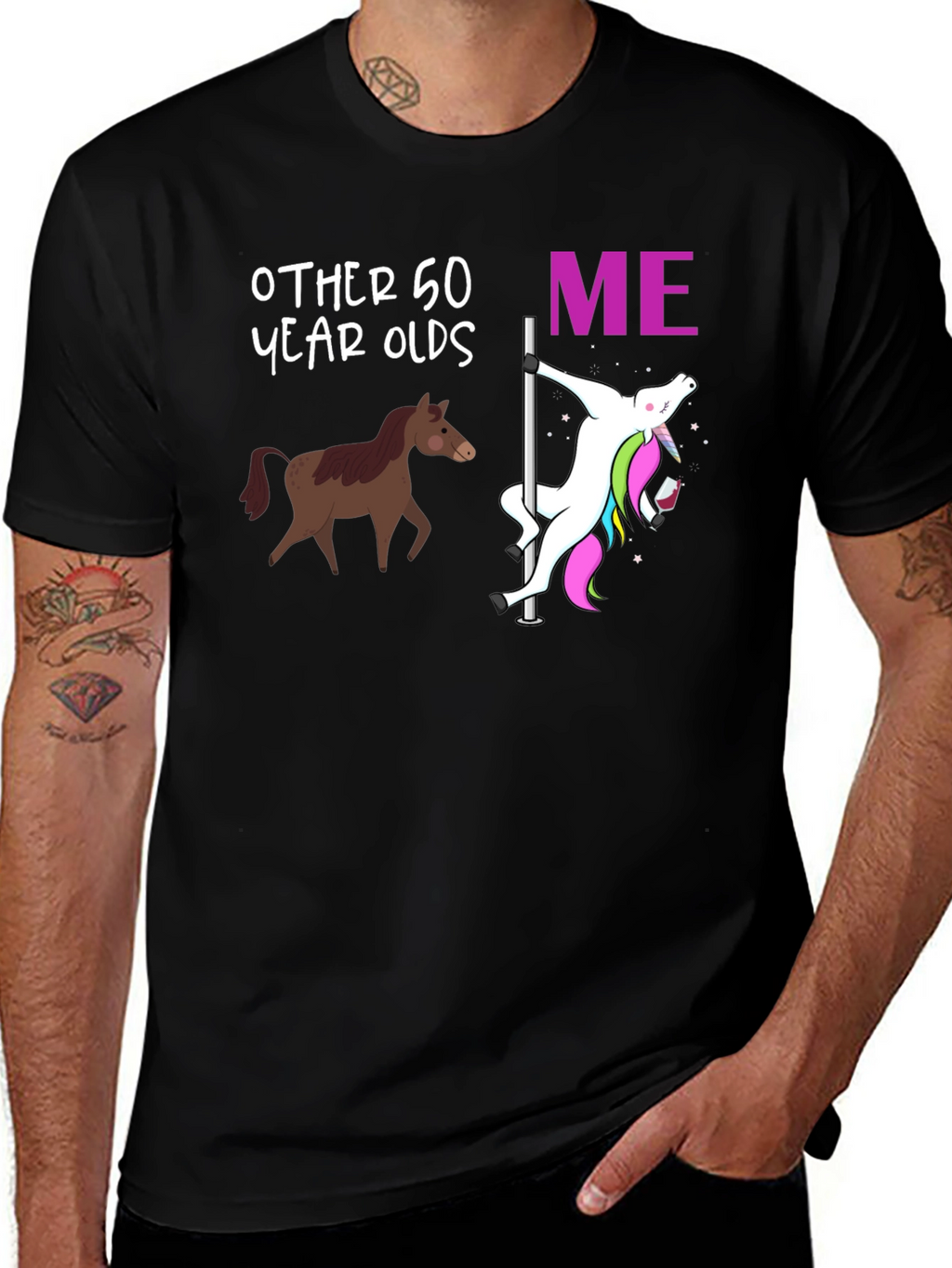 Funny 60th Birthday Unicorn T-Shirt
