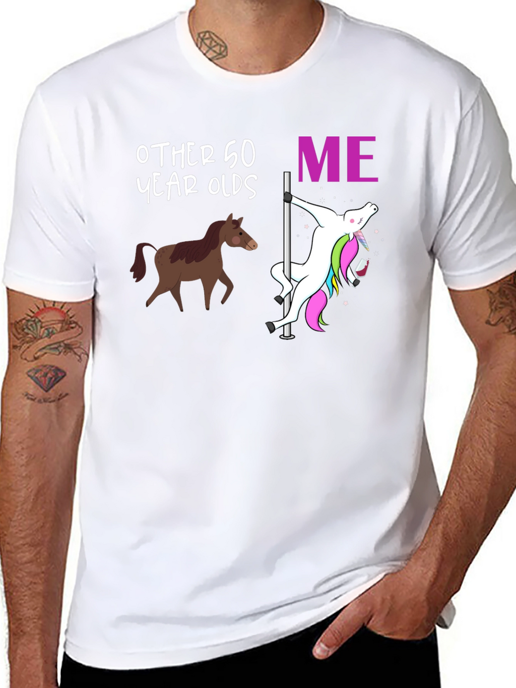 Funny 60th Birthday Unicorn T-Shirt