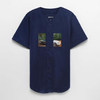 Abandoned Car in Forest Scene