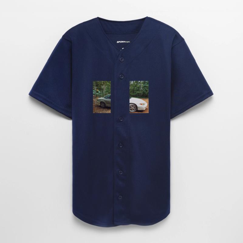 Abandoned Car in Forest Scene