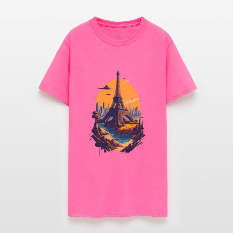 Abstract Paris Tower