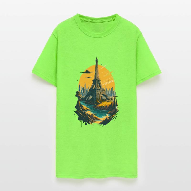 Abstract Paris Tower