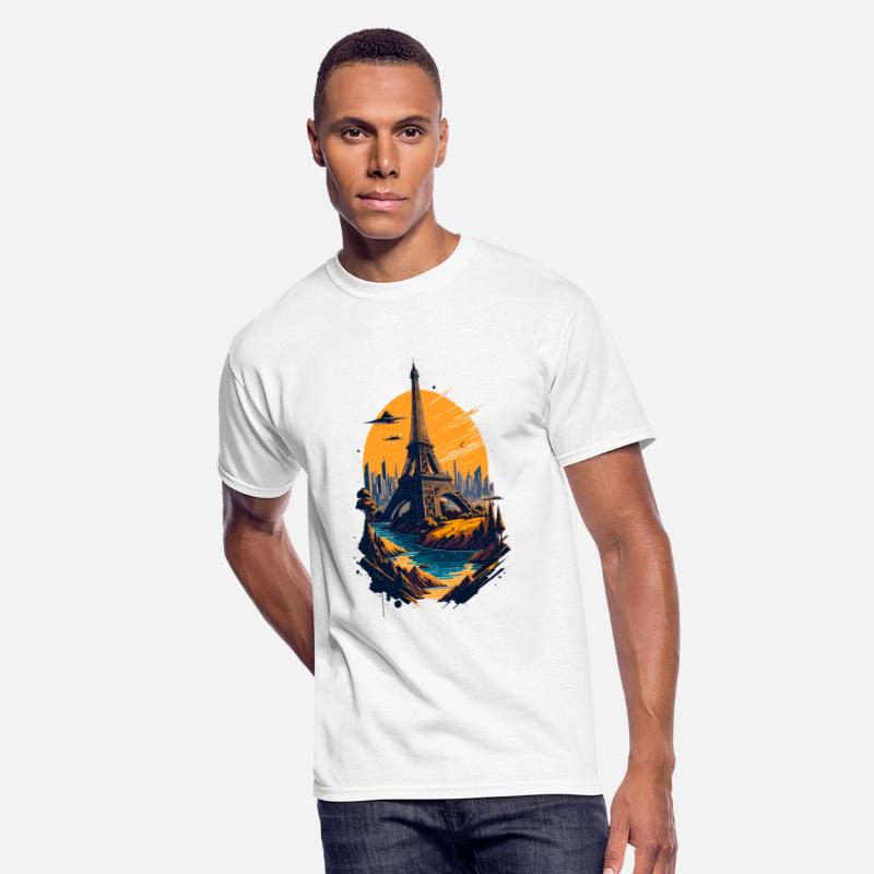 Abstract Paris Tower