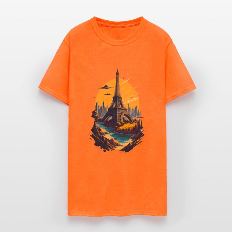 Abstract Paris Tower