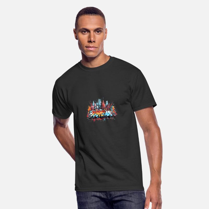 Abstract Urban Street Graffiti Art Apparel