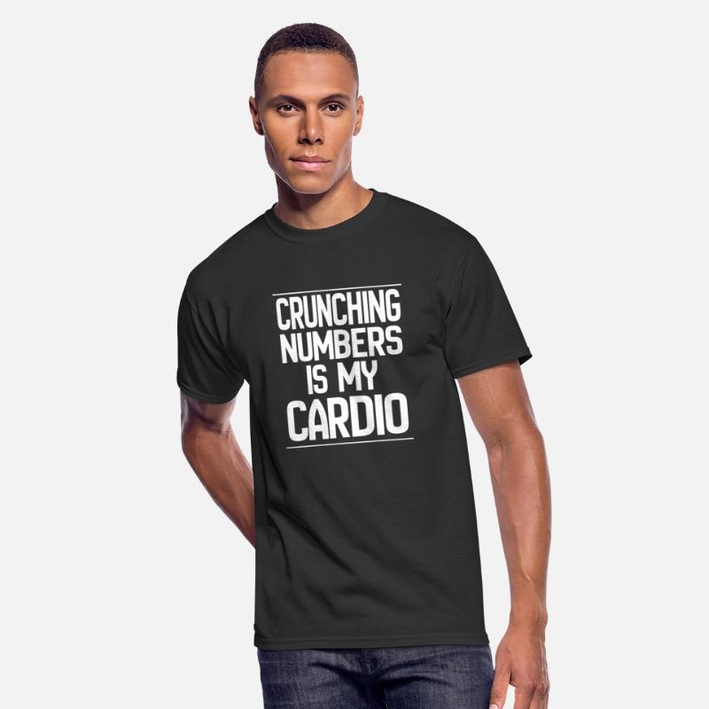 Accountant Crunching Numbers Is My Cardio retro