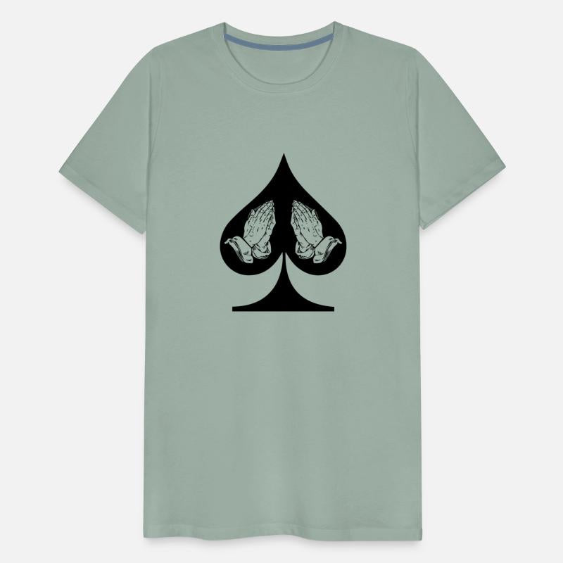 Ace of Spade Praying Hands