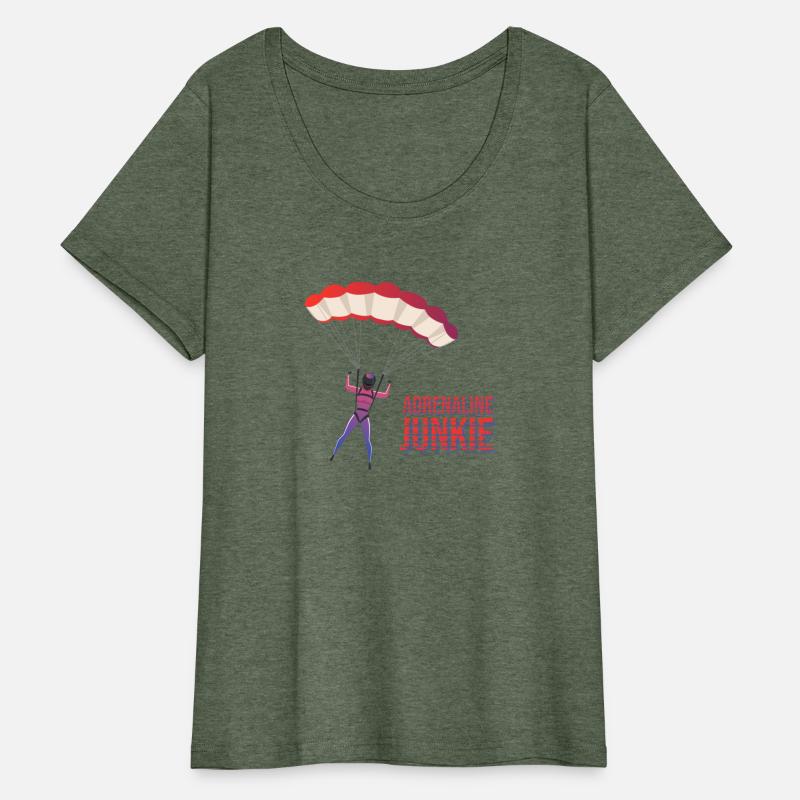 Adrenaline Junkie Parachute Skydiver