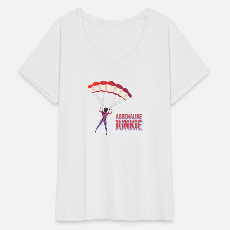 Adrenaline Junkie Parachute Skydiver