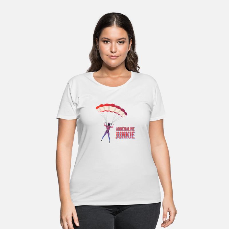 Adrenaline Junkie Parachute Skydiver