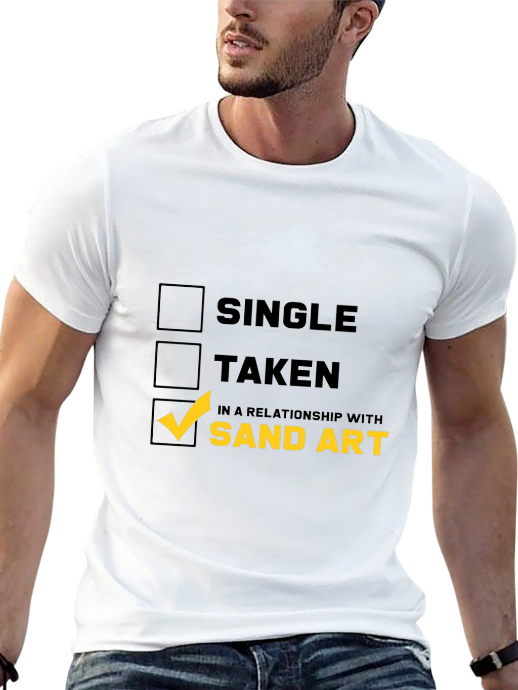 Sand Art Relationship T-Shirt