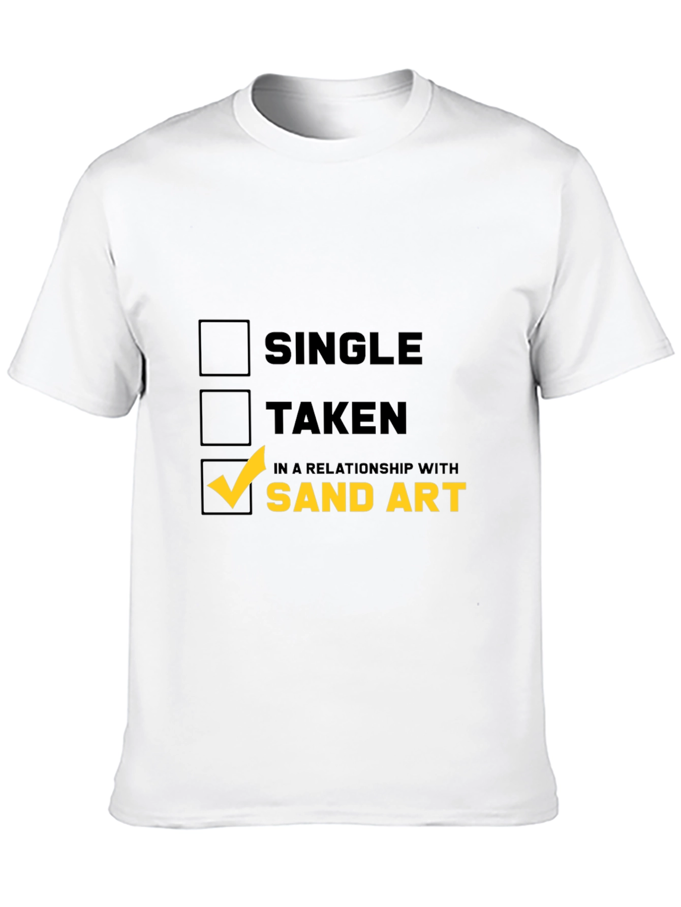 Sand Art Relationship T-Shirt