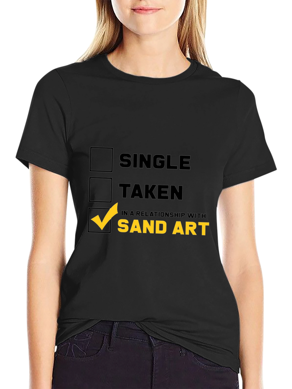Sand Art Relationship T-Shirt