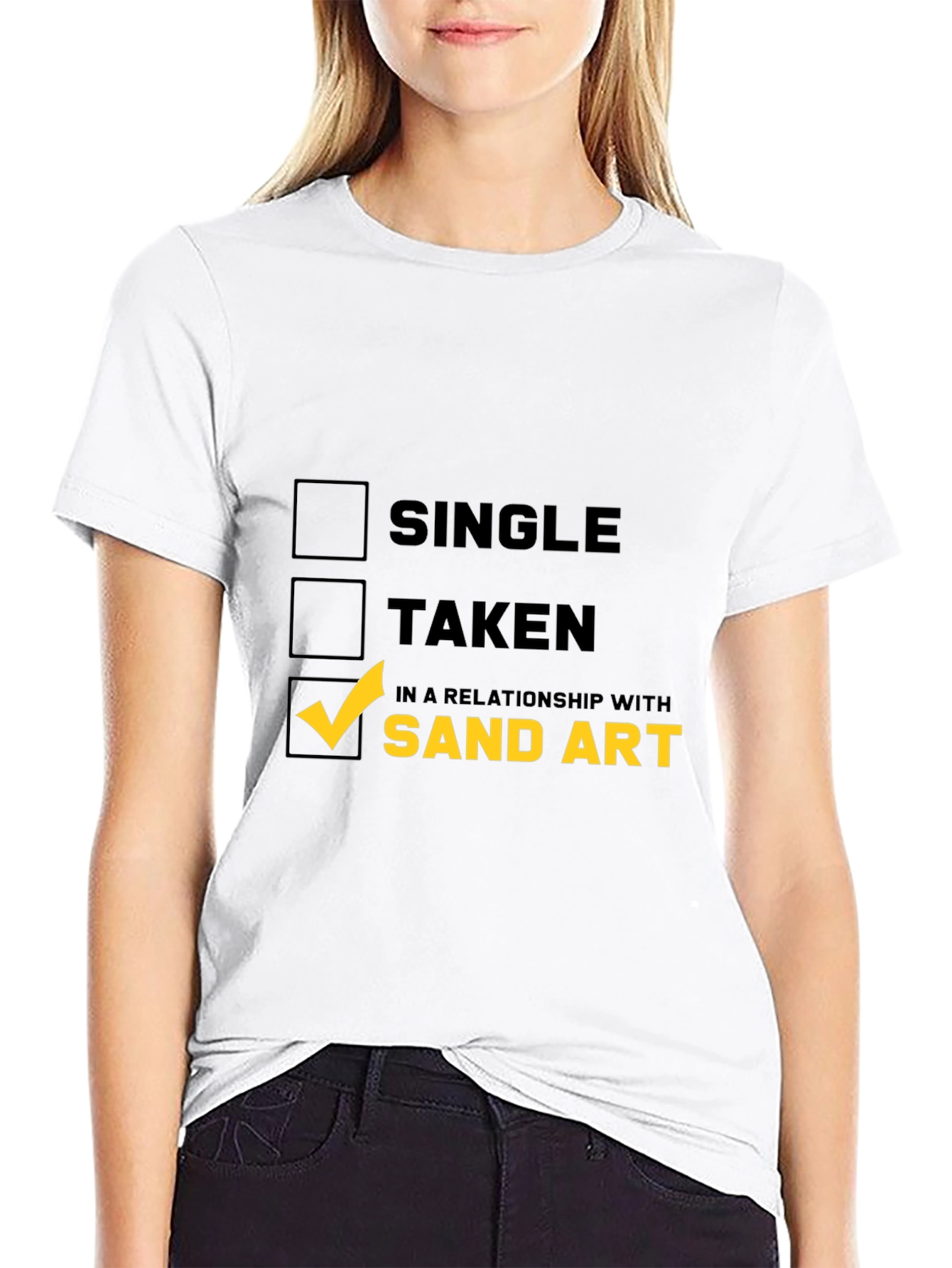 Sand Art Relationship T-Shirt