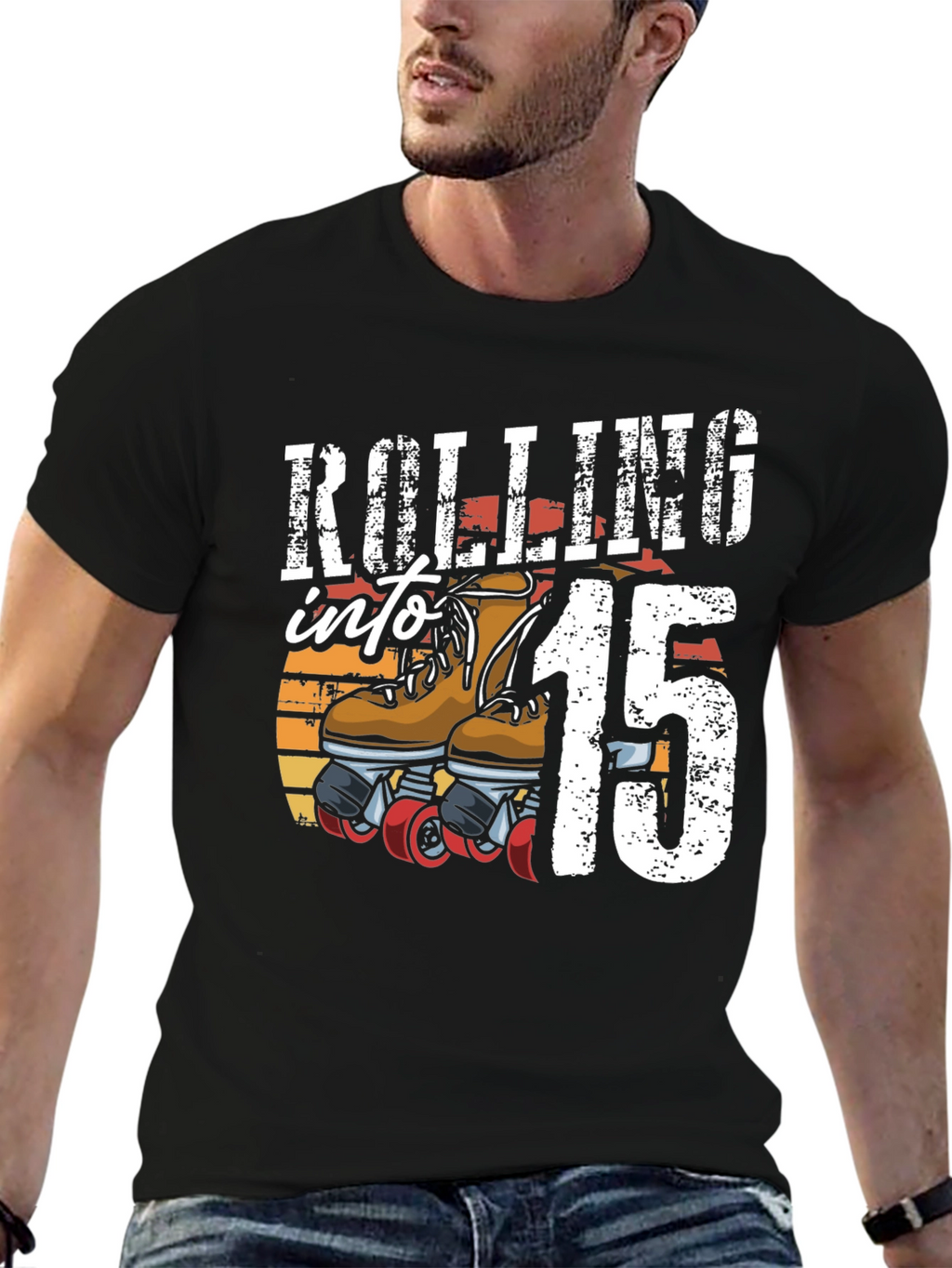 Rolling into 15th Birthday T-Shirt