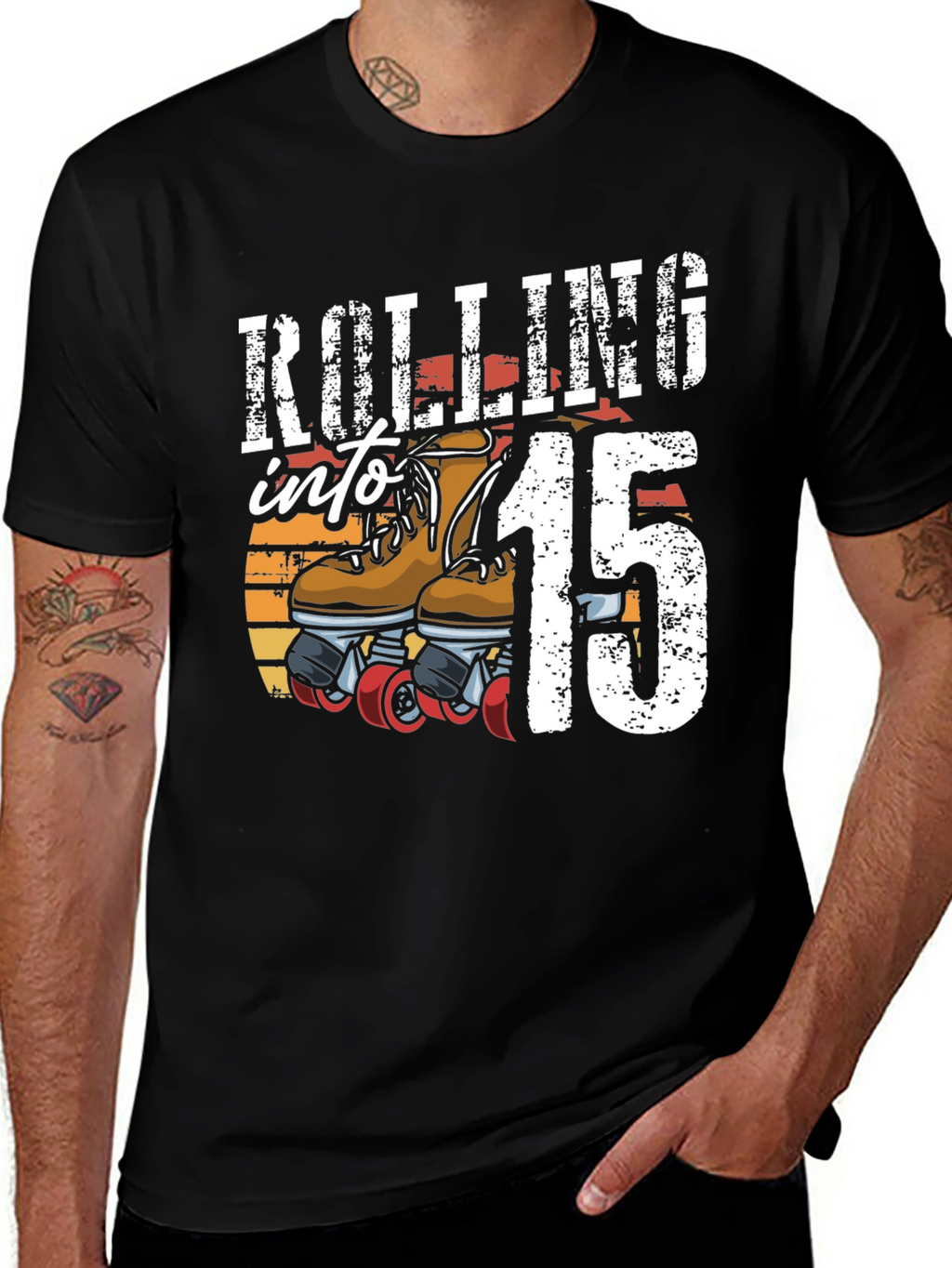 Rolling into 15th Birthday T-Shirt