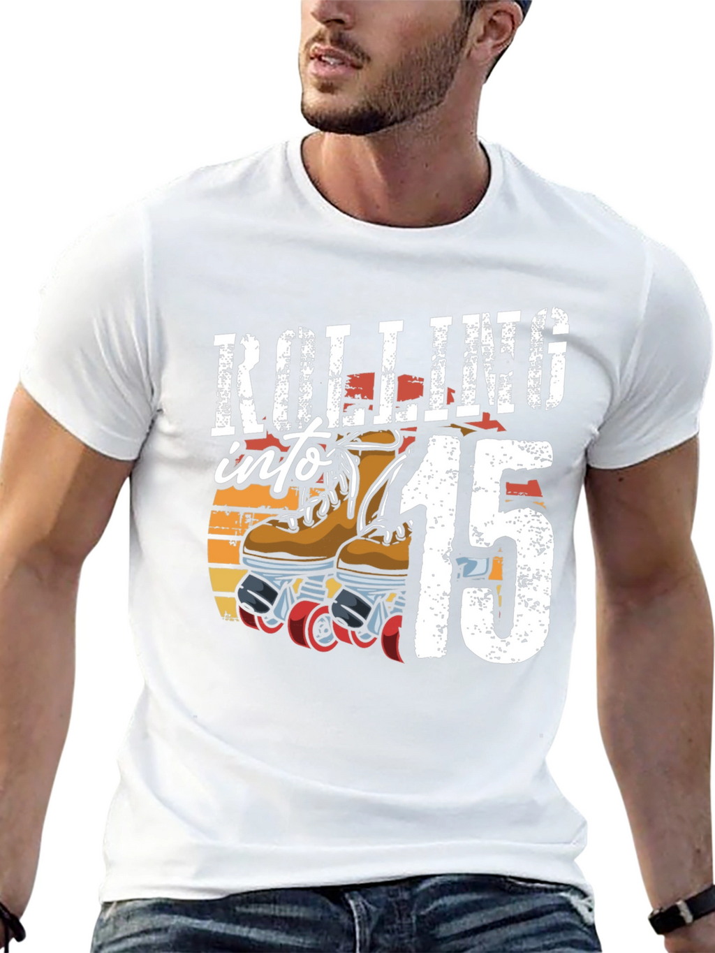 Rolling into 15th Birthday T-Shirt