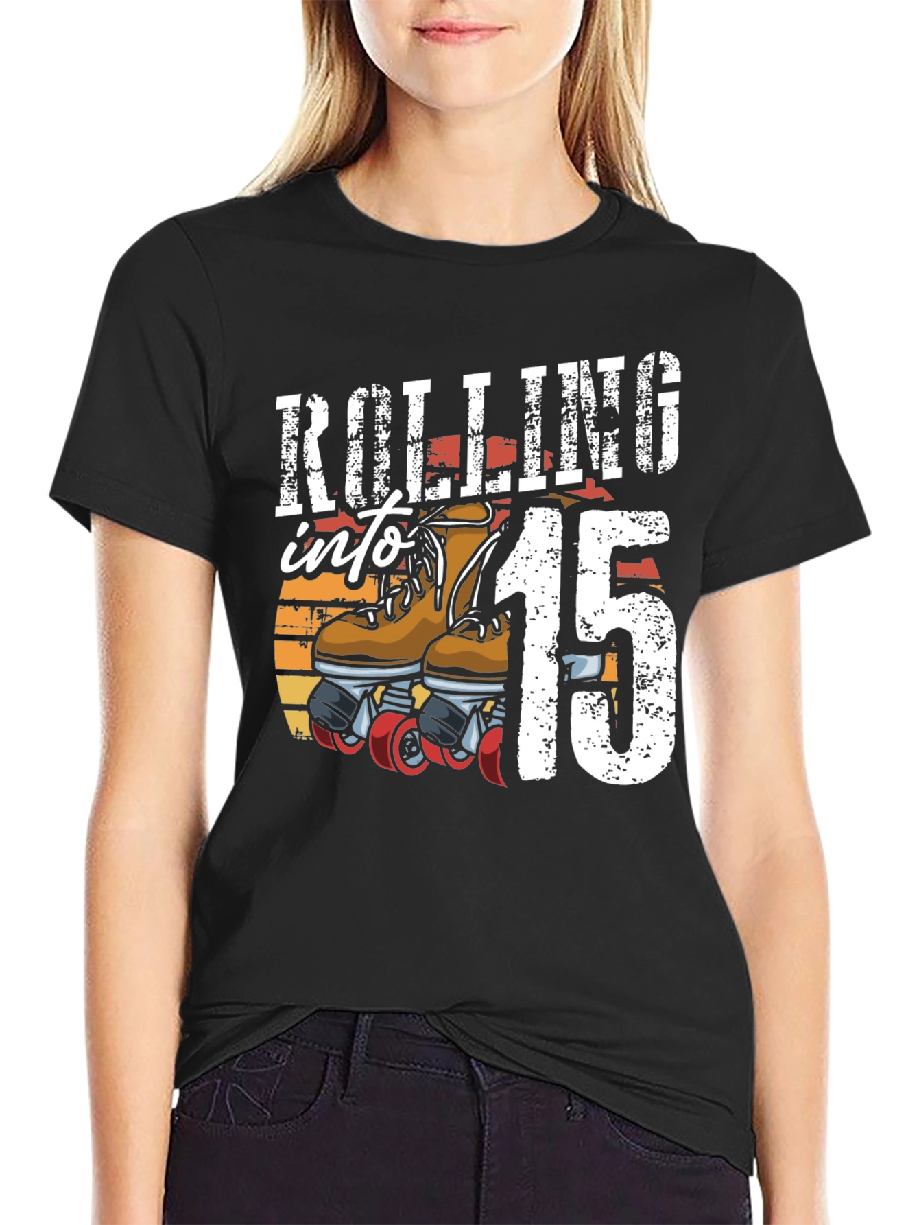 Rolling into 15th Birthday T-Shirt