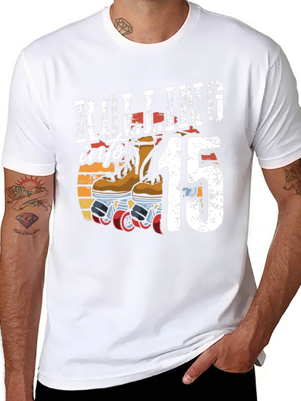 Rolling into 15th Birthday T-Shirt