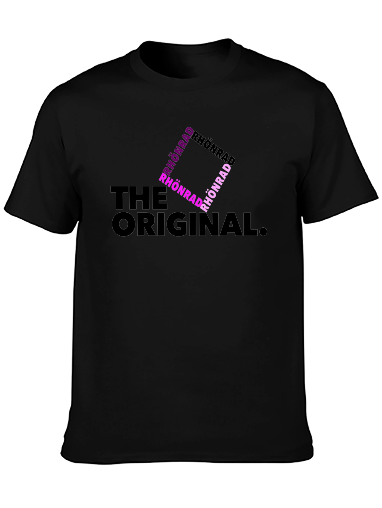 Rhönrad: The Original Black Graphic Tee