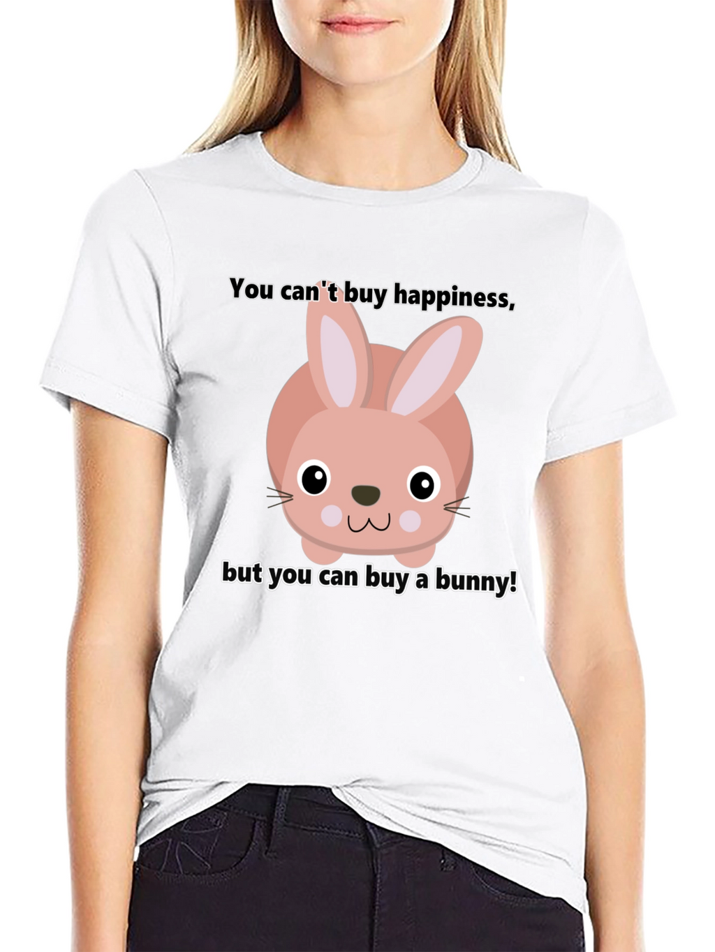 Funny Bunny T-Shirt - Buy Happiness