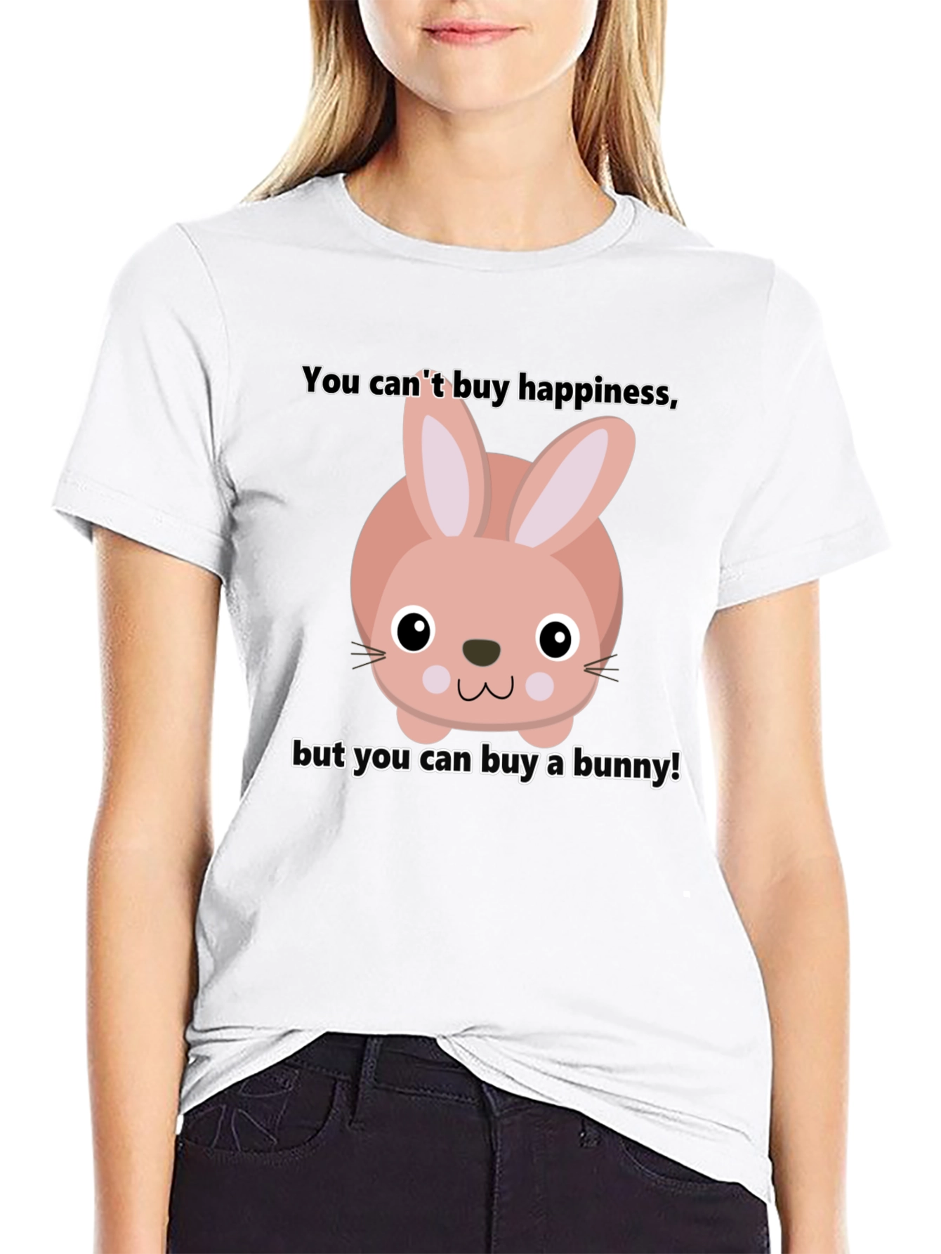 Funny Bunny T-Shirt - Buy Happiness