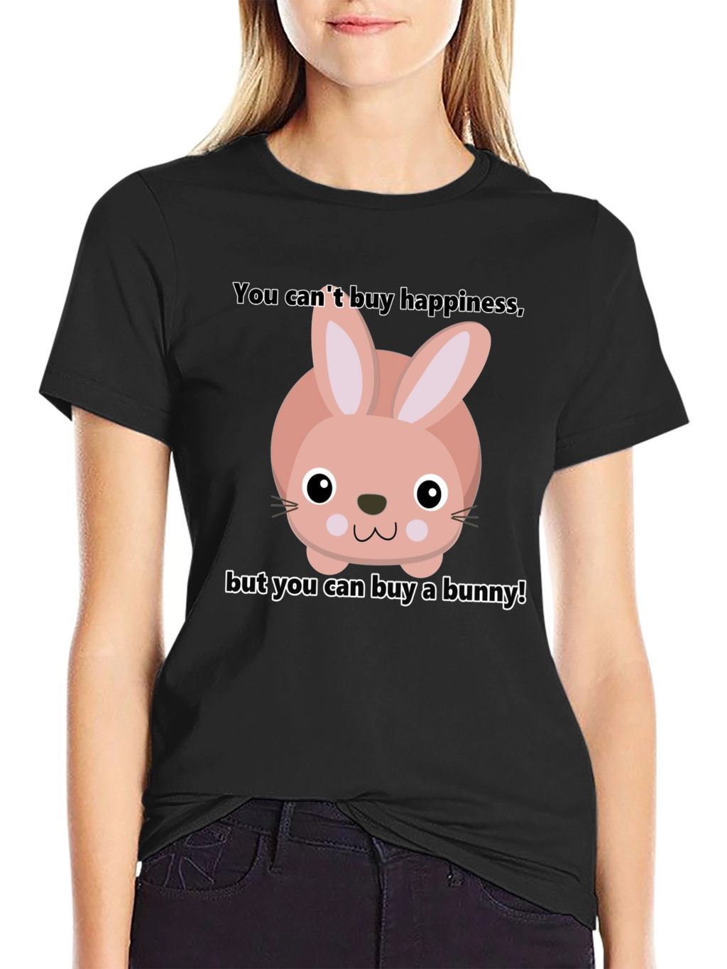 Funny Bunny T-Shirt - Buy Happiness