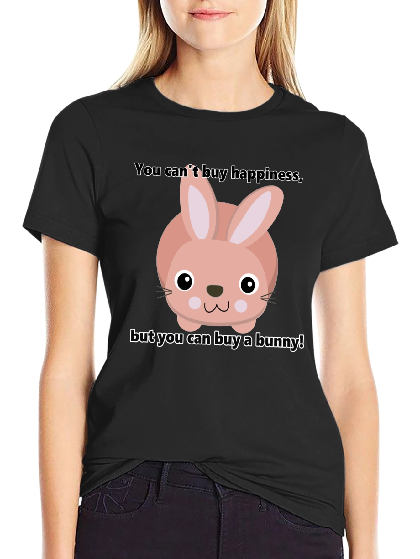 Funny Bunny T-Shirt - Buy Happiness