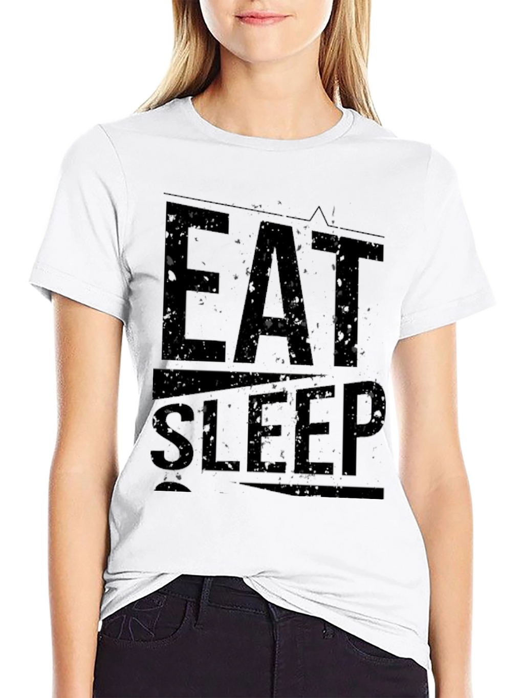 Eat Sleep Ski Graphic T-Shirt
