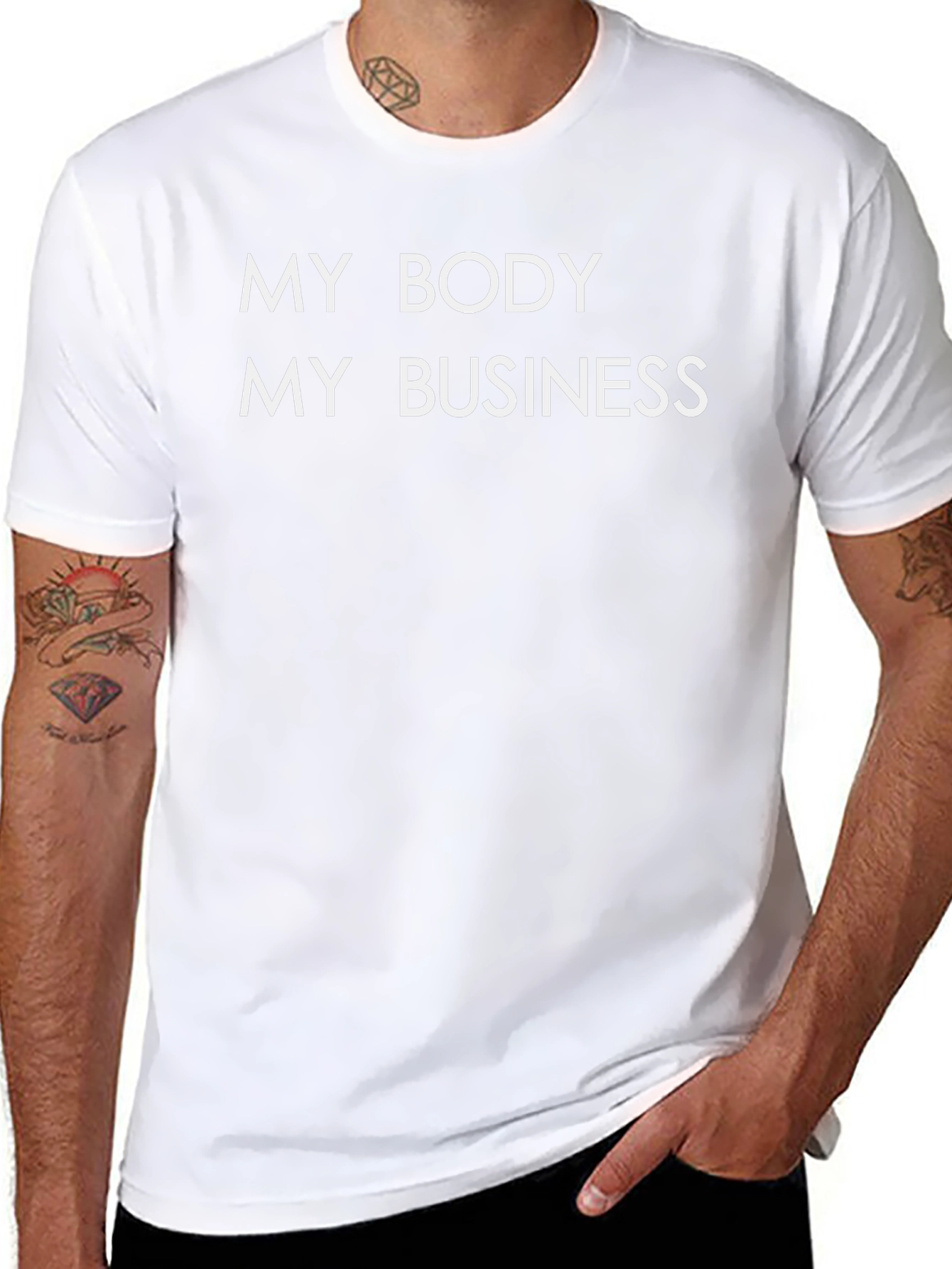 My Body My Business Graphic Tee