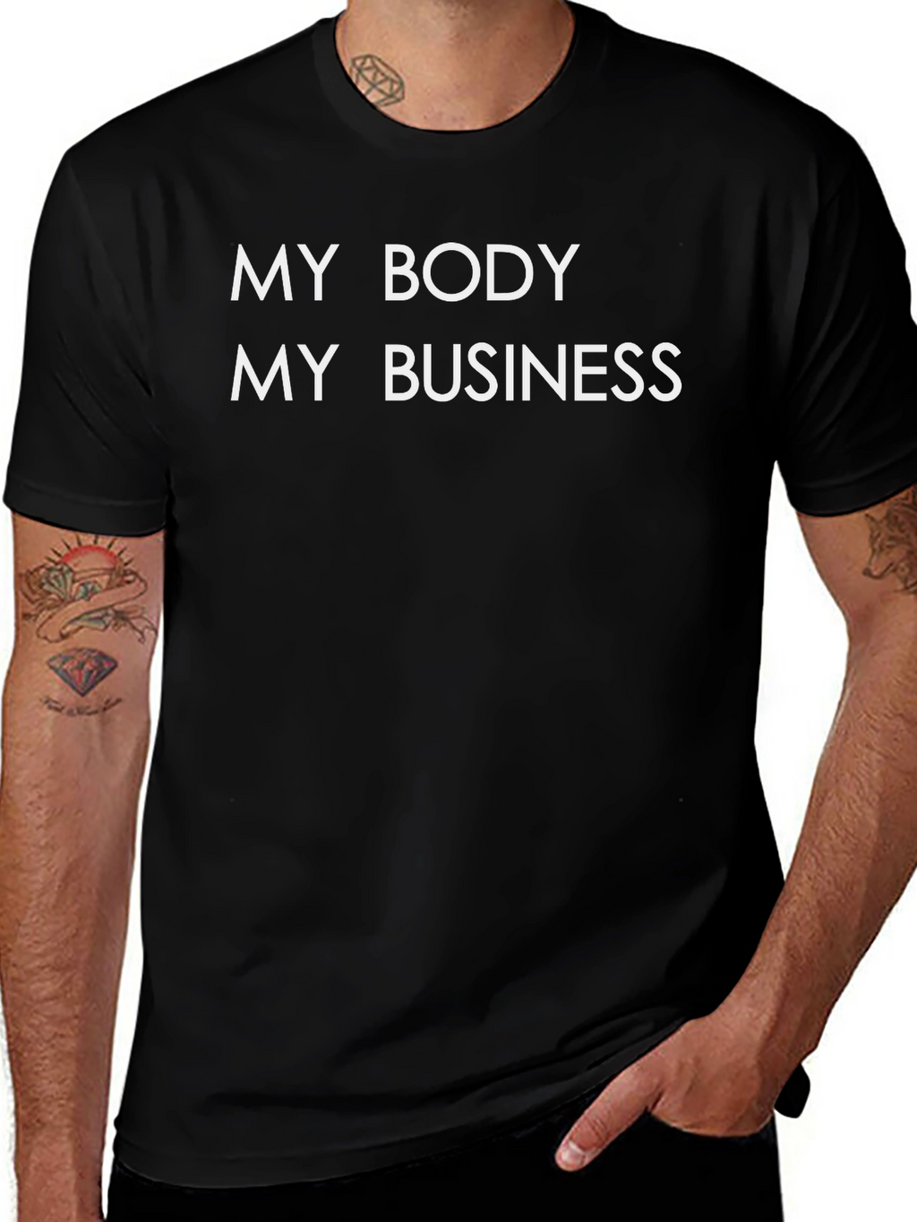 My Body My Business Graphic Tee