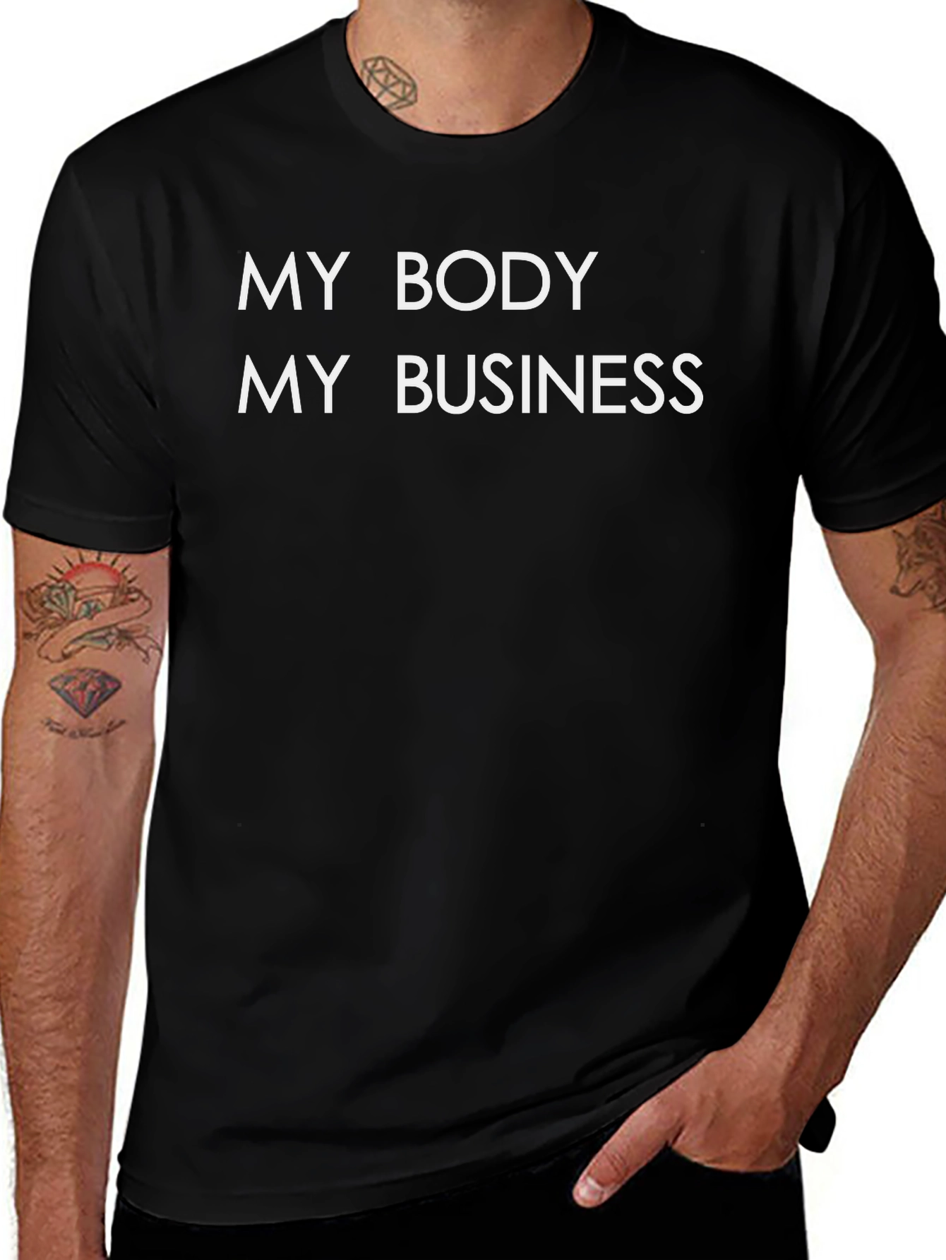 My Body My Business Graphic Tee