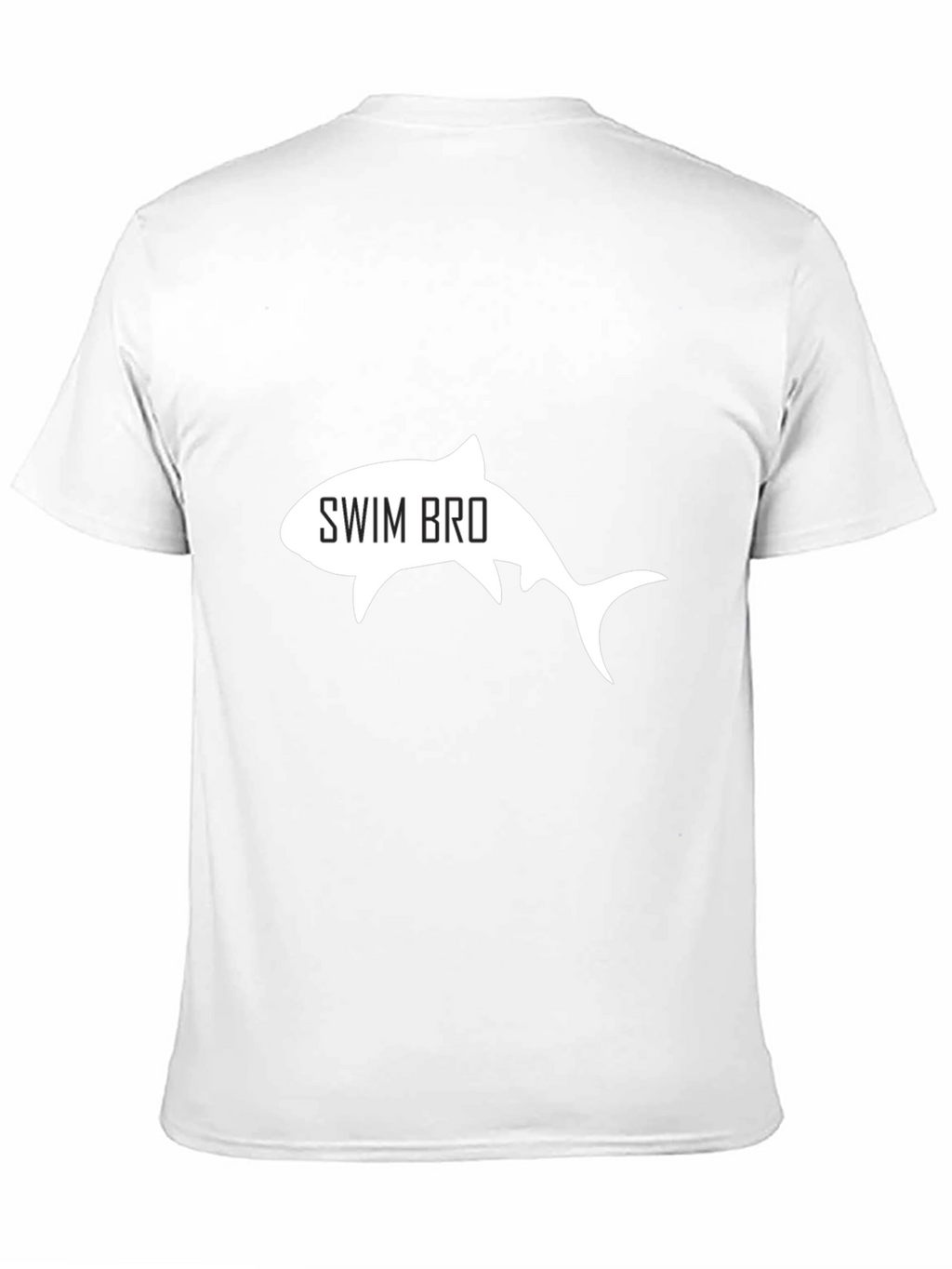 Swim Bro Shark Graphic Tee - Black
