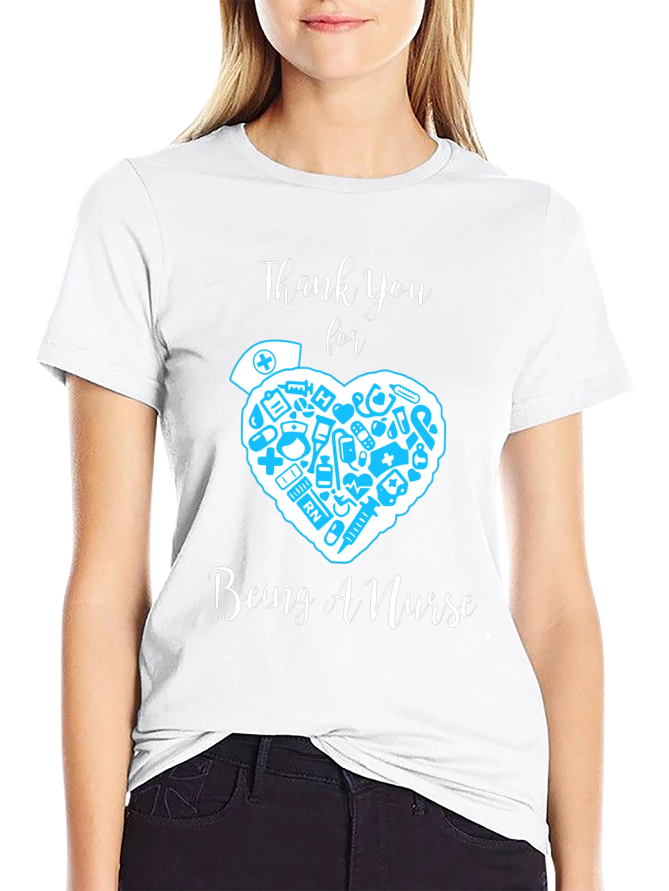 Thank You Nurse Graphic T-Shirt