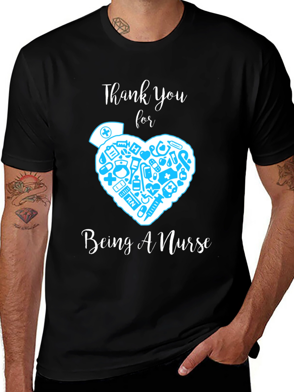 Thank You Nurse Graphic T-Shirt