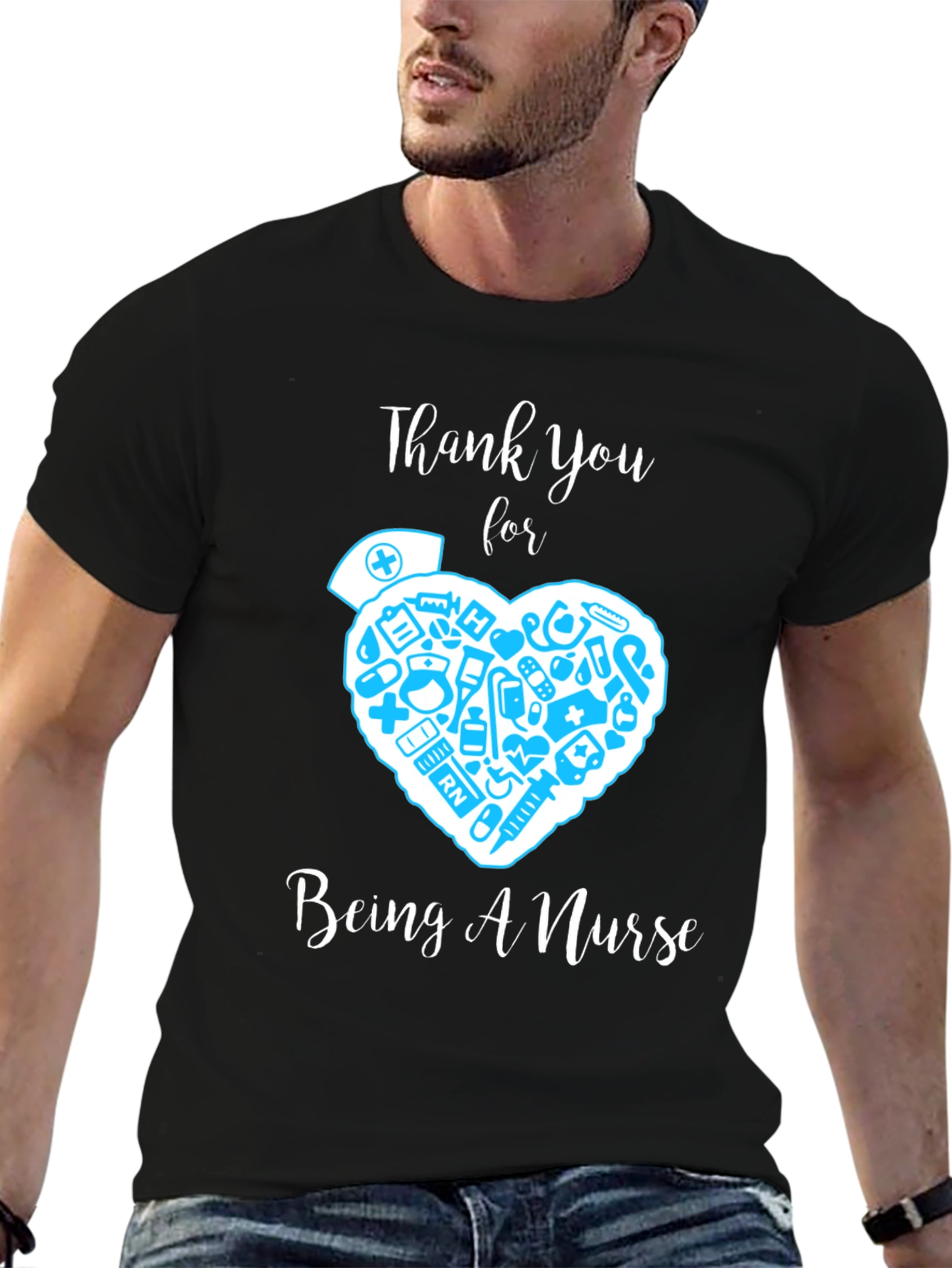 Thank You Nurse Graphic T-Shirt