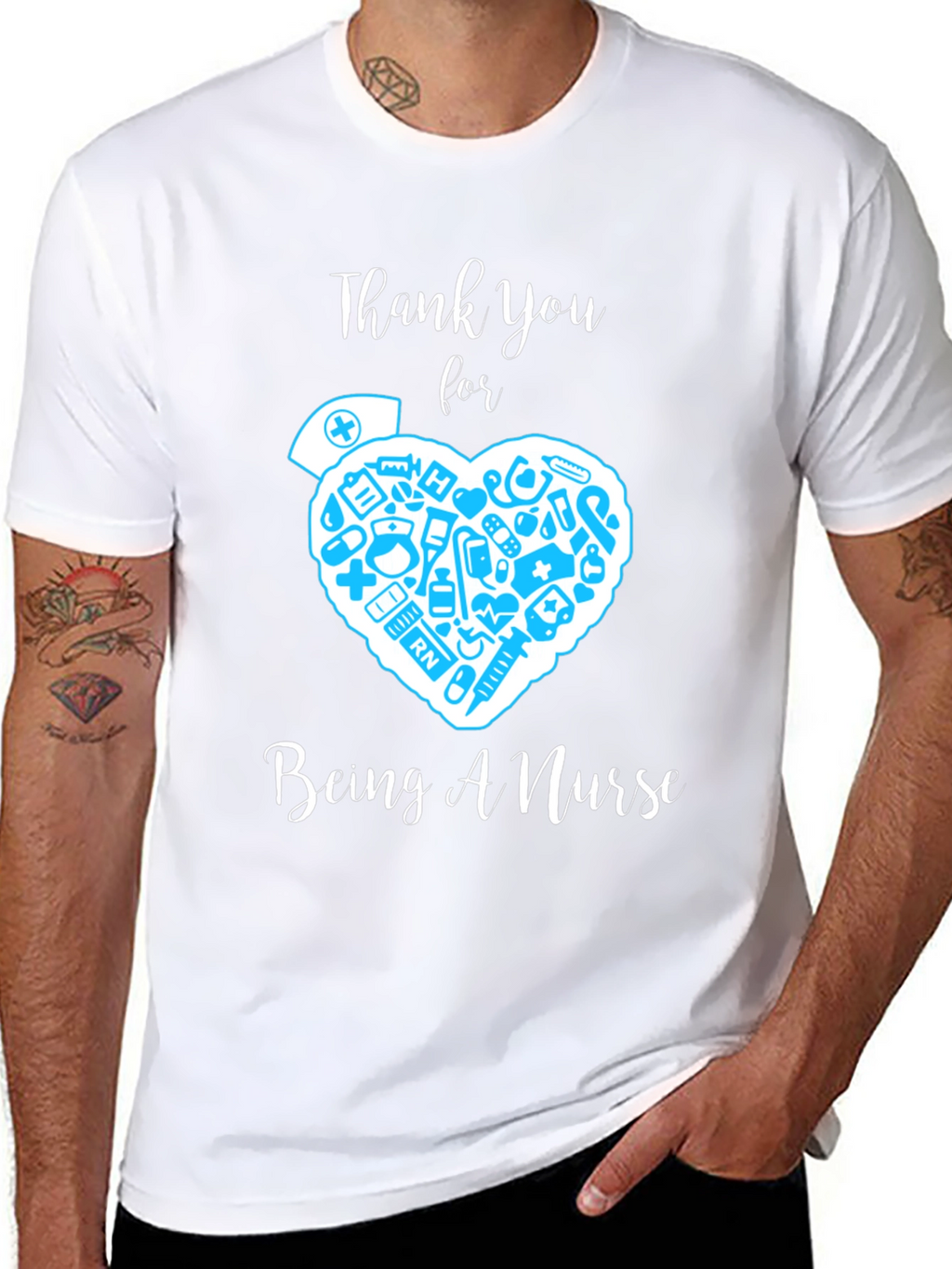 Thank You Nurse Graphic T-Shirt
