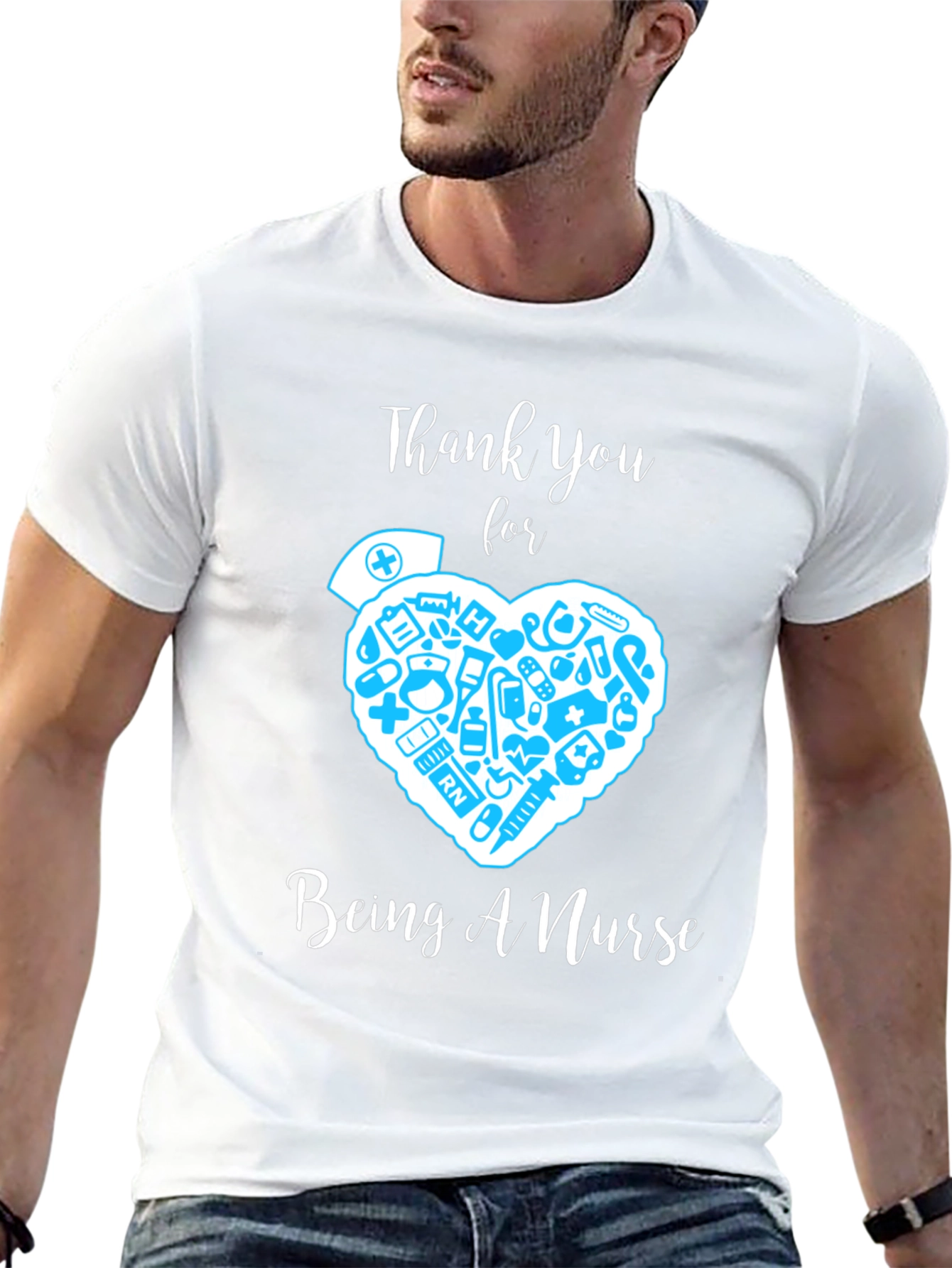 Thank You Nurse Graphic T-Shirt